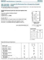 MH54ALS40 datasheet pdf Tesla Elektronicke