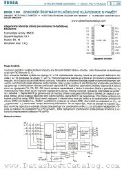 MHB190 datasheet pdf Tesla Elektronicke