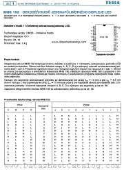 MHB192 datasheet pdf Tesla Elektronicke