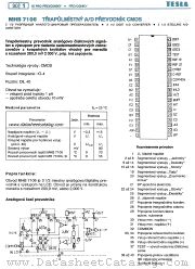 MHB7106 datasheet pdf Tesla Elektronicke