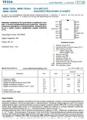 MHB7524 datasheet pdf Tesla Elektronicke