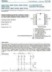 MHB7533J datasheet pdf Tesla Elektronicke