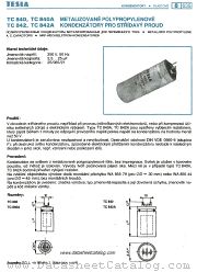 TC840 datasheet pdf Tesla Elektronicke