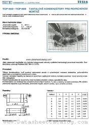 TCP002 datasheet pdf Tesla Elektronicke