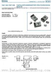 TCP103 datasheet pdf Tesla Elektronicke