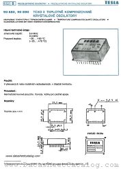 TCXO3 datasheet pdf Tesla Elektronicke