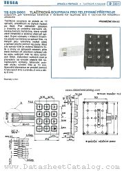 TS525 0001 datasheet pdf Tesla Elektronicke