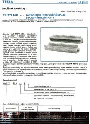 TX538 XX1X datasheet pdf Tesla Elektronicke