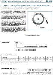 TY622 0007 datasheet pdf Tesla Elektronicke