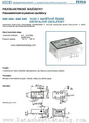 VCXO1 datasheet pdf Tesla Elektronicke