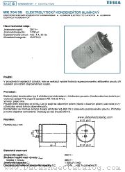 WK704 35 datasheet pdf Tesla Elektronicke