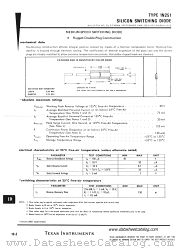 1N251 datasheet pdf Texas Instruments