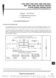 1N463 datasheet pdf Texas Instruments