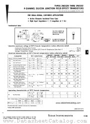 2N3332 datasheet pdf Texas Instruments