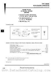 2N4104 datasheet pdf Texas Instruments