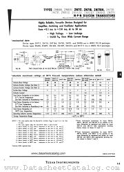 2N717 datasheet pdf Texas Instruments