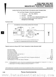 3N216 datasheet pdf Texas Instruments