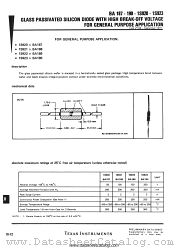 1S922 datasheet pdf Texas Instruments