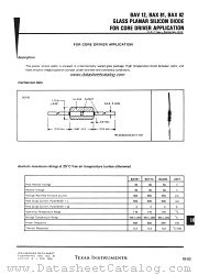 BAX81 datasheet pdf Texas Instruments