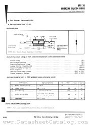 BAY36 datasheet pdf Texas Instruments