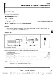 BC231 datasheet pdf Texas Instruments