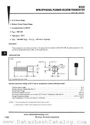 BC232 datasheet pdf Texas Instruments