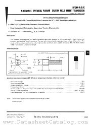 BF244A datasheet pdf Texas Instruments