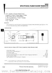 BF523 datasheet pdf Texas Instruments