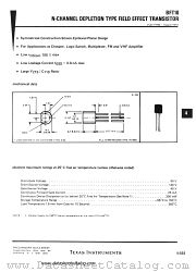 BFT10 datasheet pdf Texas Instruments