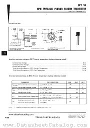 BFY56 datasheet pdf Texas Instruments