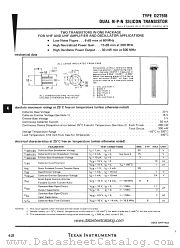 D2T918 datasheet pdf Texas Instruments