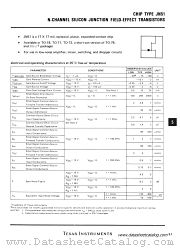 JN51 datasheet pdf Texas Instruments