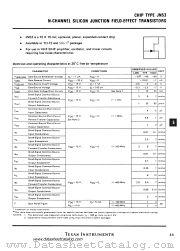 JN53 datasheet pdf Texas Instruments