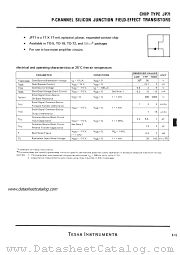 JP71 datasheet pdf Texas Instruments