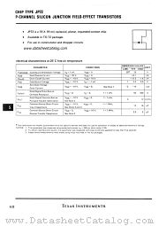 JP72 datasheet pdf Texas Instruments