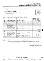 MP93 datasheet pdf Texas Instruments