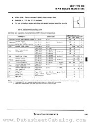 N19 datasheet pdf Texas Instruments