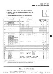 N23 datasheet pdf Texas Instruments