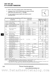 N24 datasheet pdf Texas Instruments