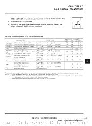 P13 datasheet pdf Texas Instruments