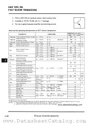 P16 datasheet pdf Texas Instruments