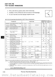 P19 datasheet pdf Texas Instruments