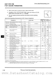 P20 datasheet pdf Texas Instruments