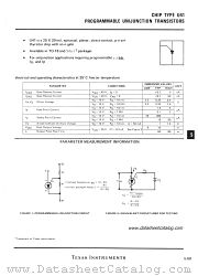 U41 datasheet pdf Texas Instruments