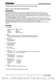 TC58BVG2S0HTA00 datasheet pdf TOSHIBA