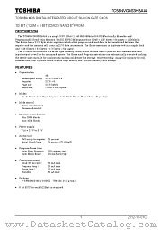 TC58NVG0S3HBAI4 datasheet pdf TOSHIBA