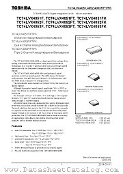 TC74LVX4051FK datasheet pdf TOSHIBA