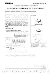TC74VCX541FK datasheet pdf TOSHIBA