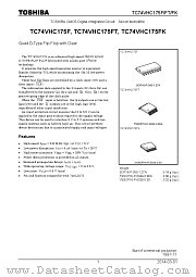 TC74VHC175FK datasheet pdf TOSHIBA