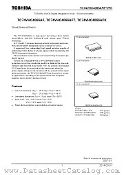 TC74VHC4066AFT datasheet pdf TOSHIBA